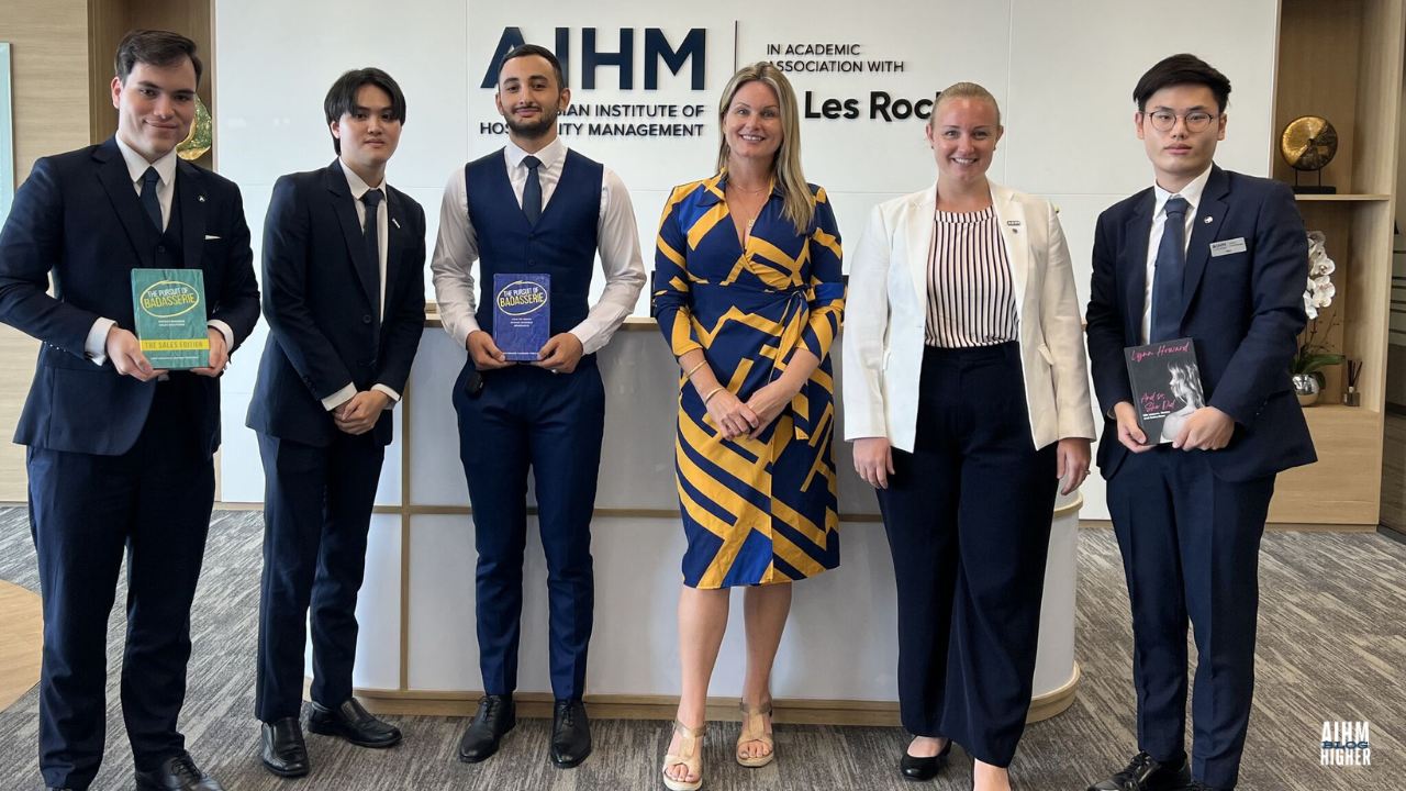 AIHM Hospitality Student join the Guest Speaker Series